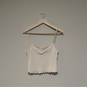 Lush Cream Tank Top